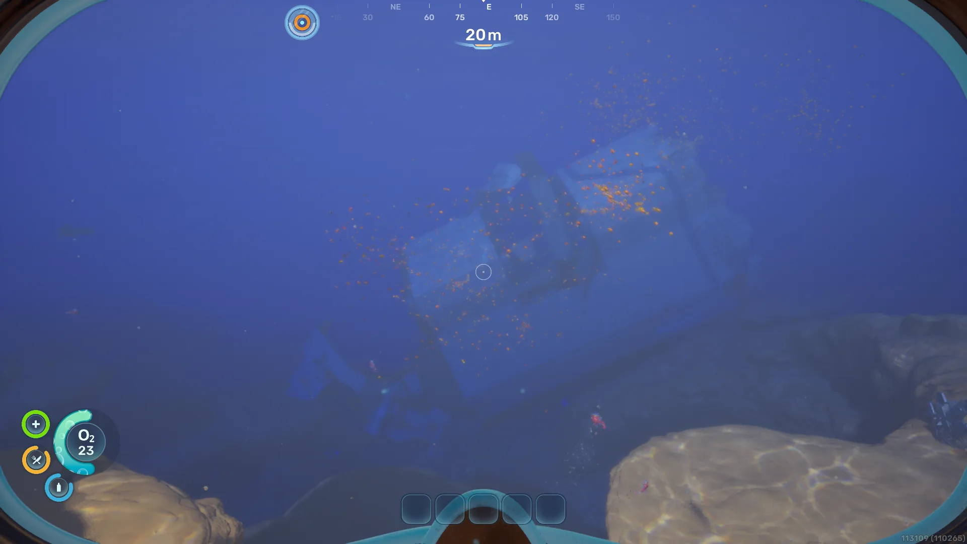 Large shipwreck area used to find lead in Subnautica 2